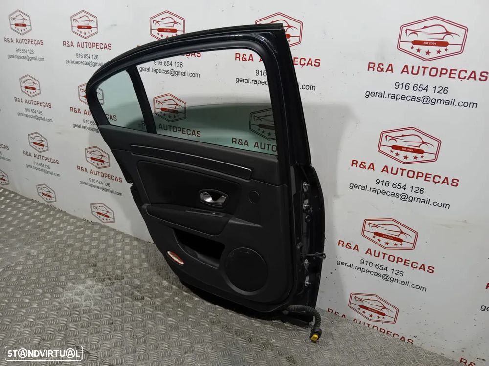 Porta Trás Traseira Esquerda Renault Laguna III Original - 6