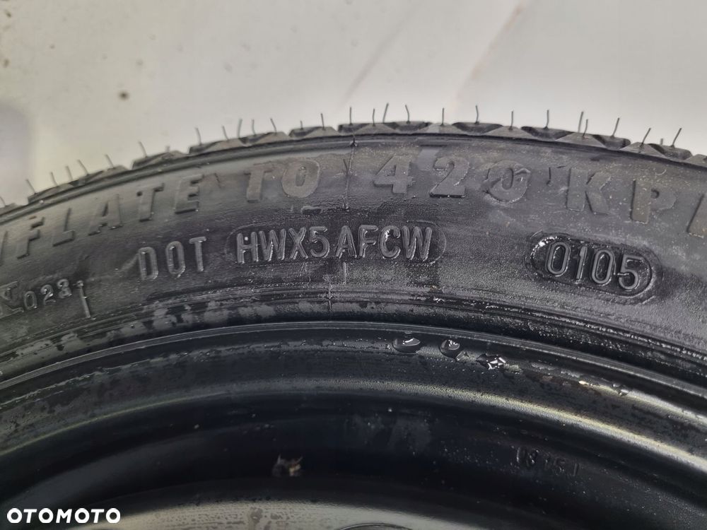 KOŁO DOJAZDOWE Opel Vectra C Astra H dojazdówka 115/70 R16 2160115 5x110 - 9
