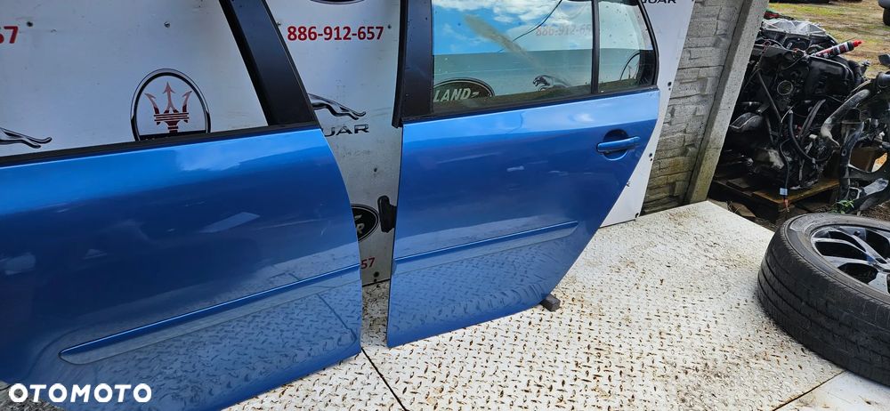 VW Golf V 1K  5 Drzwi tył prawy Drzwi tylne prawe Drzwi tył lewy Drzwi tylne lewe   BEZ RDZY ORYGINAŁ LAKIER - 23