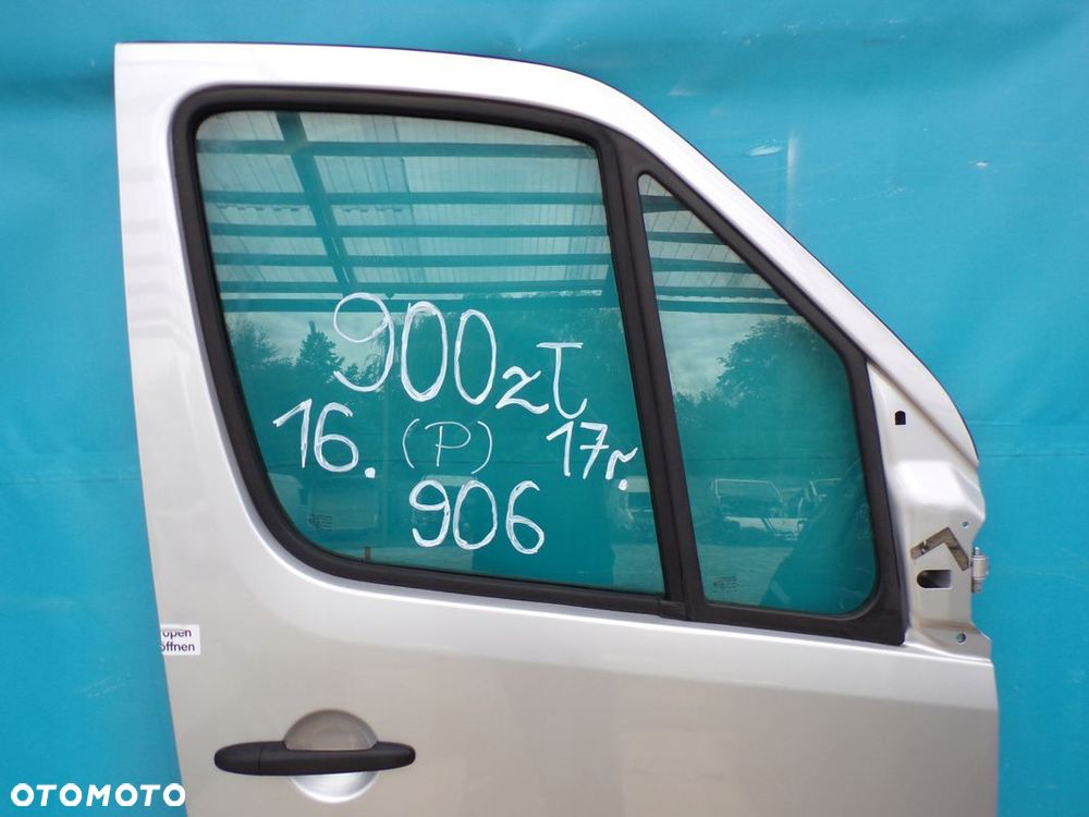 SPRINTER 906 CRAFTER drzwi przednie przód PRAWE SREBRNY metalik NOWE 2017r - 4