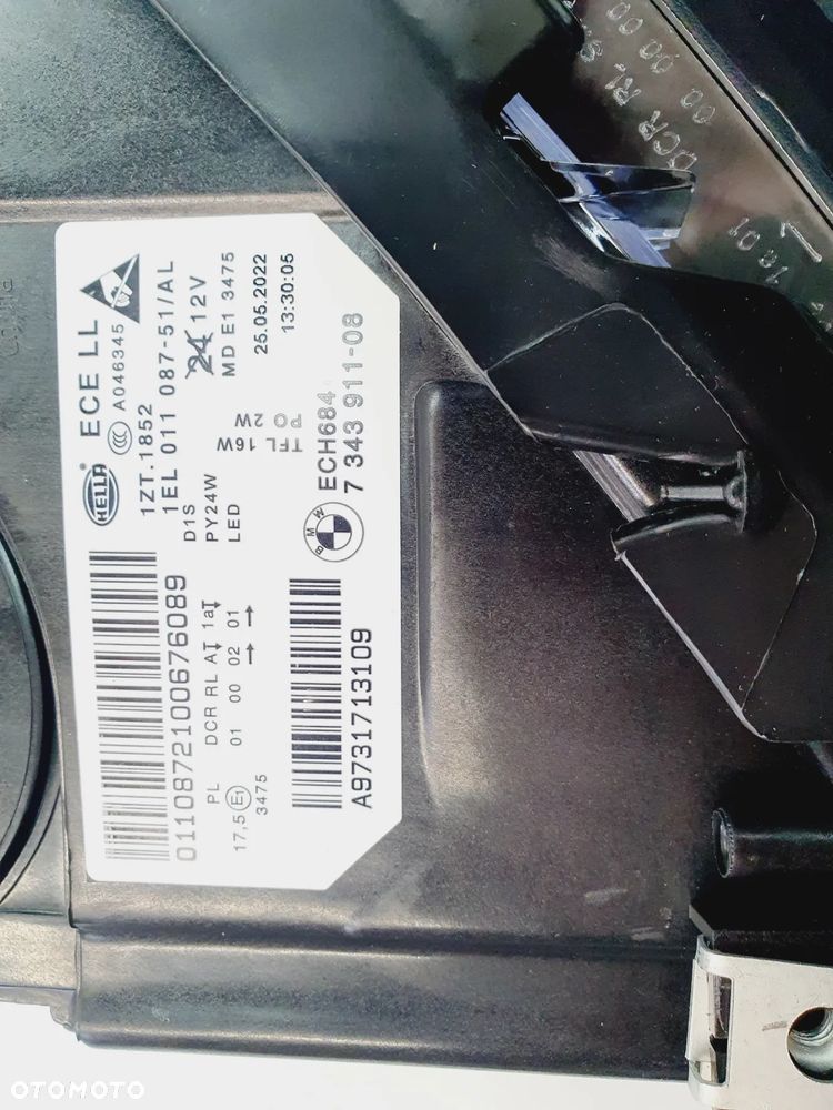 Lampa przód lewa BMW 5 F10 F11 LIFT 2013- BI-XENON EU - 9