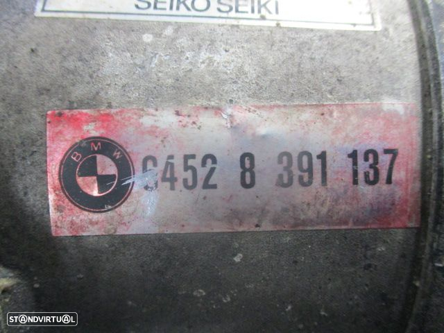Compressor AC 64528391137 BMW E36 316 I BMW E36 BERLINE 1992 318I 115CV 4P VERDE GASOLINA SEIKO SEIKI - 4