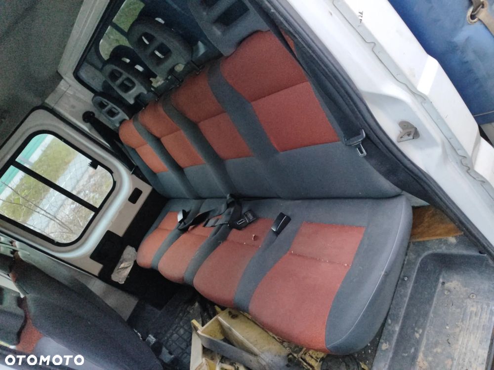 fotel tył 4 osoby ławka kanapa do Fiat Ducato III boxer jumper II 06- DOKA PAKA SKRZYNIA Brygadówka dość ładna