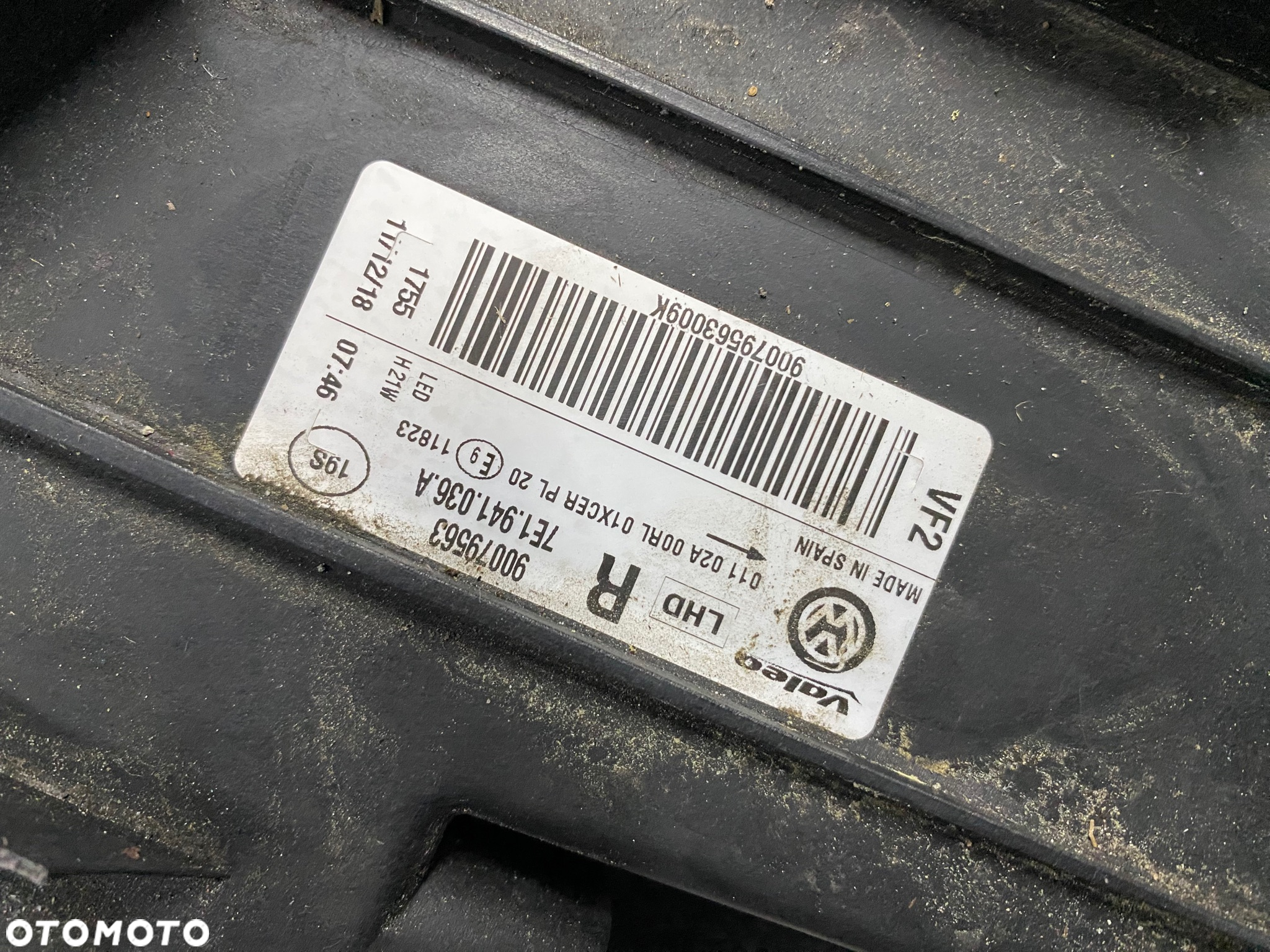 LAMPA PRAWA FULL LED VW T6 MULTIVAN 7E1941036A ORYGINAŁ - 6