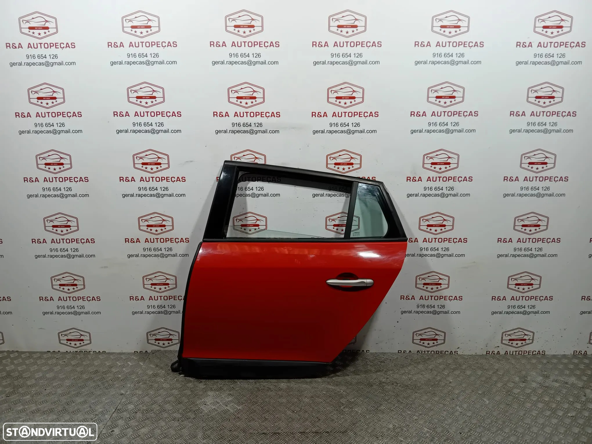 Porta Trás Traseira Esquerda Renault Megane III 3 State Carrinha Original - 3