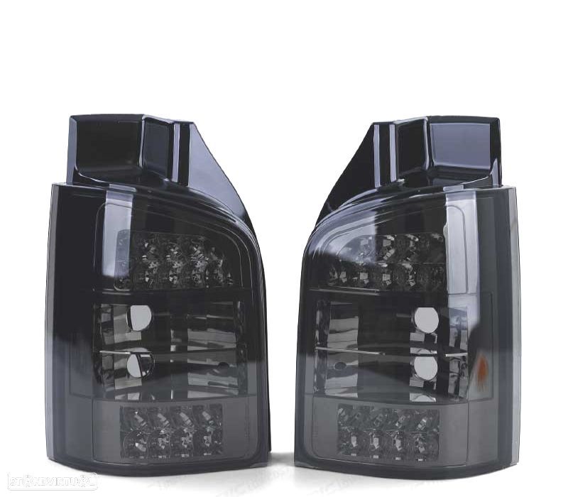 FAROLINS TRASEIROS LED PARA VOLKSWAGEN VW T5 1P 03-09 ESCURECIDOS - 1