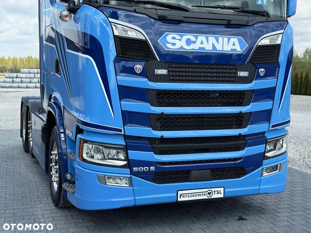 Scania 500 S / ACC / PUSHER / SKRĘTNA OŚ / I-COOL / RETARDER / DUŻA NAVI / VIRTUAL KOKPIT / Z NIEMIEC - 13