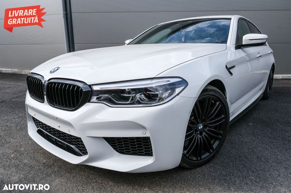 Aripi Laterale BMW 5 Series G30 G31 (2017-) Negru M5 Design - 8