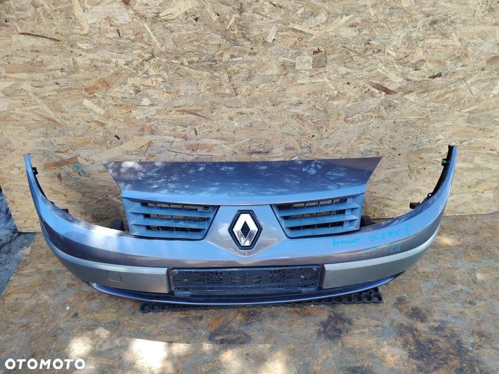 RENAULT SCENIC MK2 II ZDERZAK PRZÓD PRZEDNI KOMPLET - 1