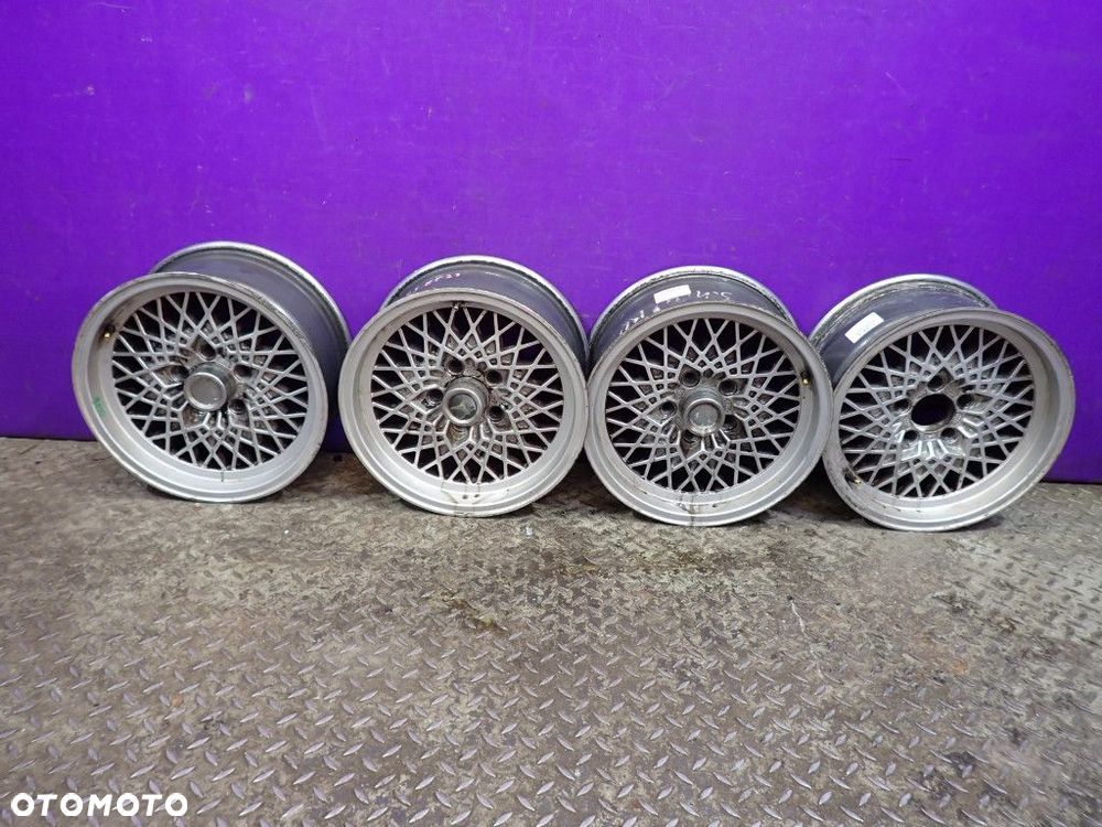 MERCEDES 124 W124 W126 E190 FELGI ALUMINIOWE MSW R15 7J ET23 5X112 KBA40899 - 1