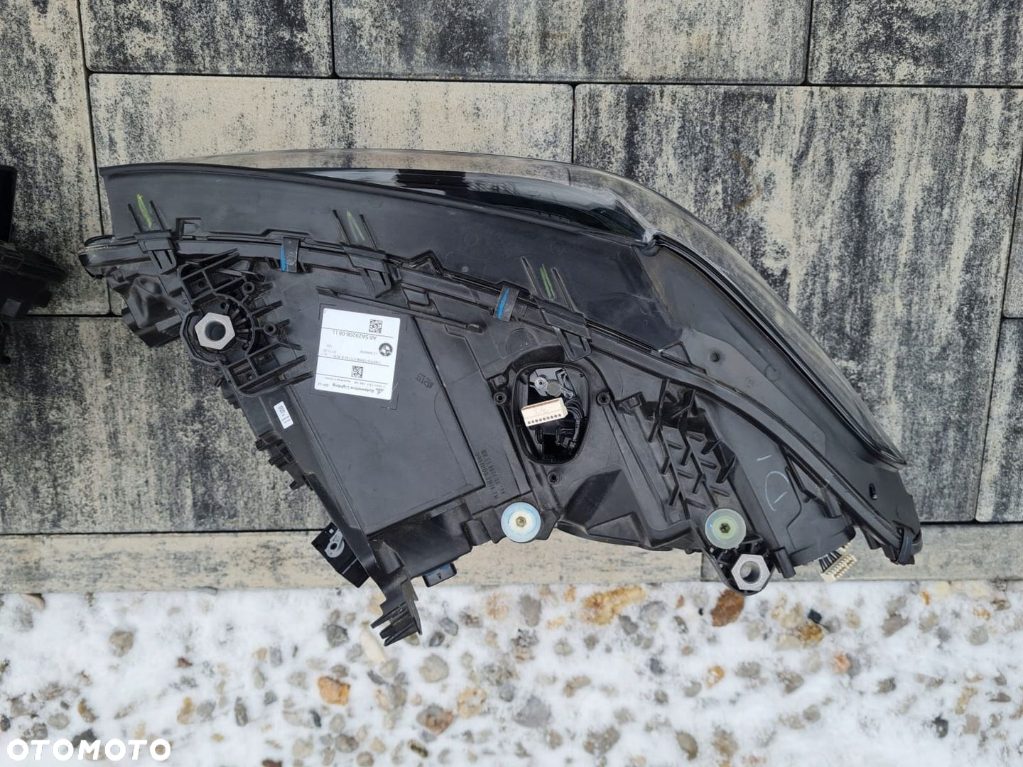 BMW X3 X4 G01 G02 LIFT LCI Lampy przód Full Led Adaptive Shadow Line Black - 9