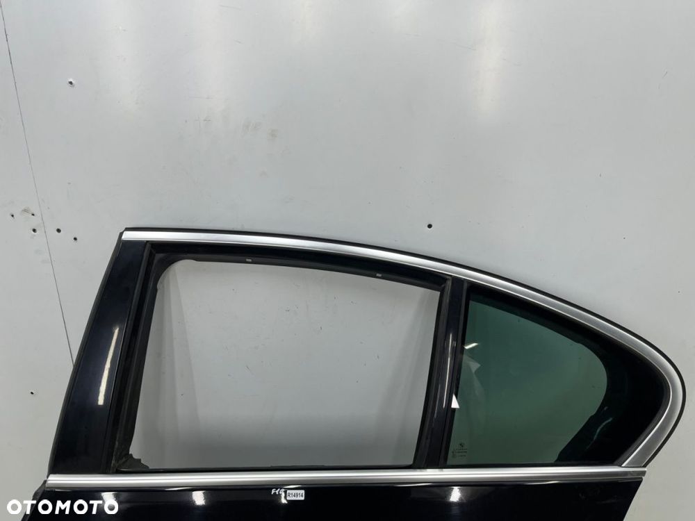 Drzwi BMW 5 F10 10-17r. lewe tylne lewy tył 668 Schwarz II - 2