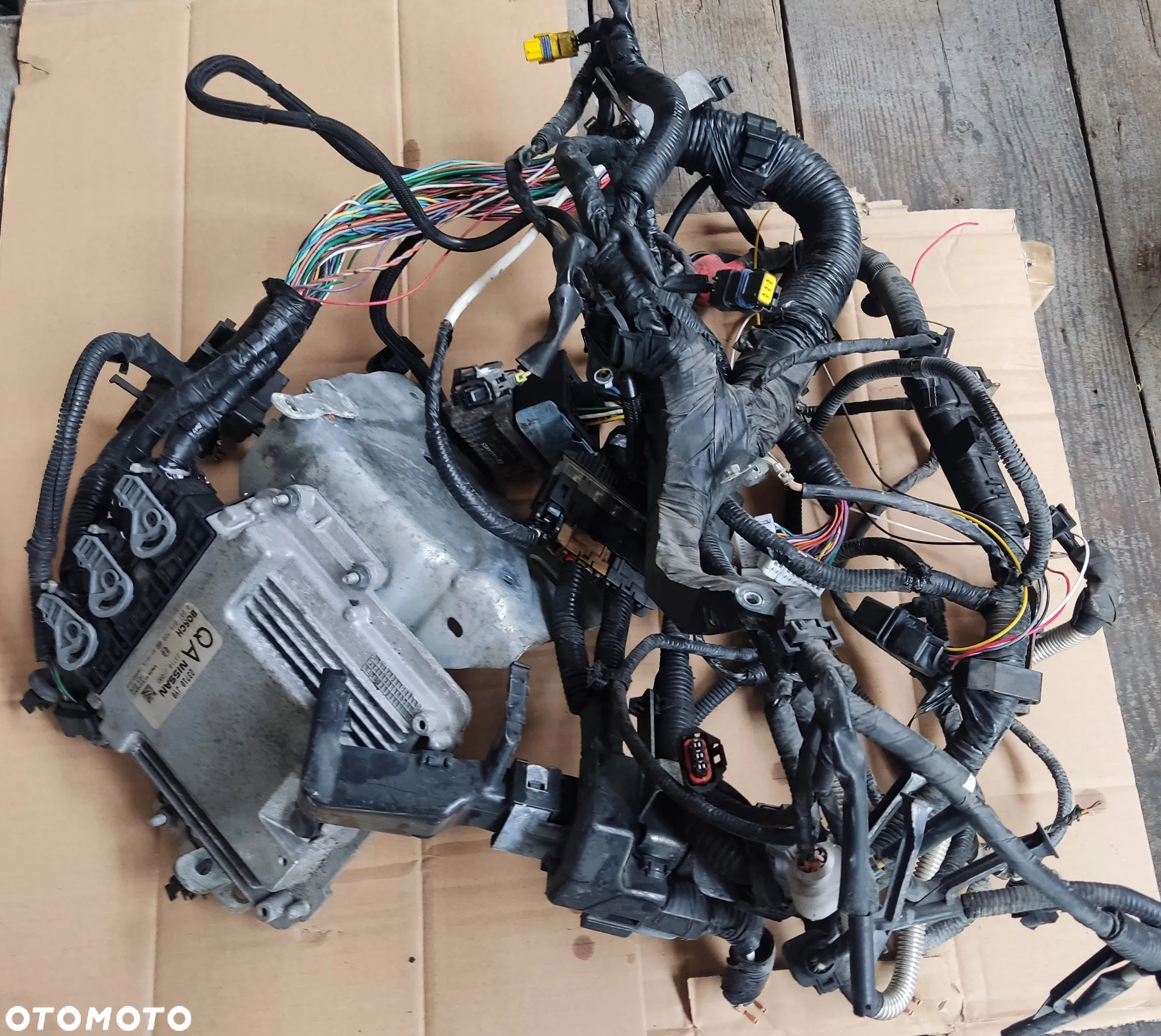 RENAULT KOLEOS WIĄZKA INSTALACJA SILNIKA KOMPUTER 23710JY0 0281014360 - 2