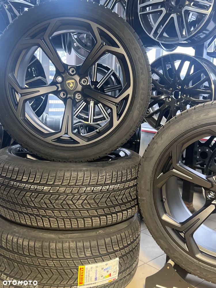 NOWE Koła Zimowe Lamborghini URUS 22'' Opony Pirelli !! - 5