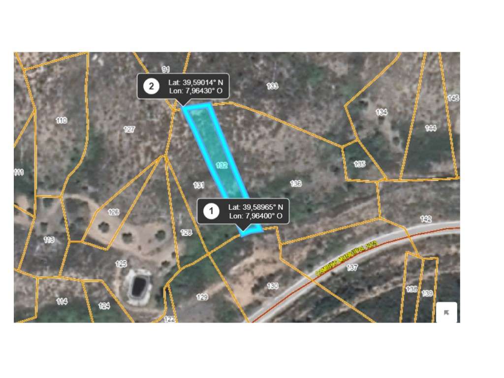 Terreno Rústico com 520 m² - Vale de Esteveira, Mação - Grande imagem: 3/4