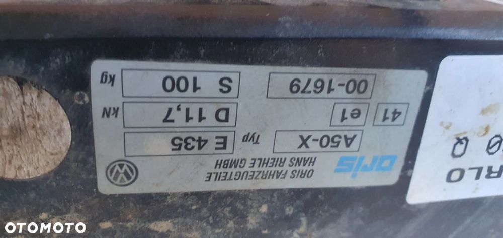 Hak holowniczy składany kula instalacja moduł VW Tiguan I Lift 5N0803880Q 1K0907383G - 10