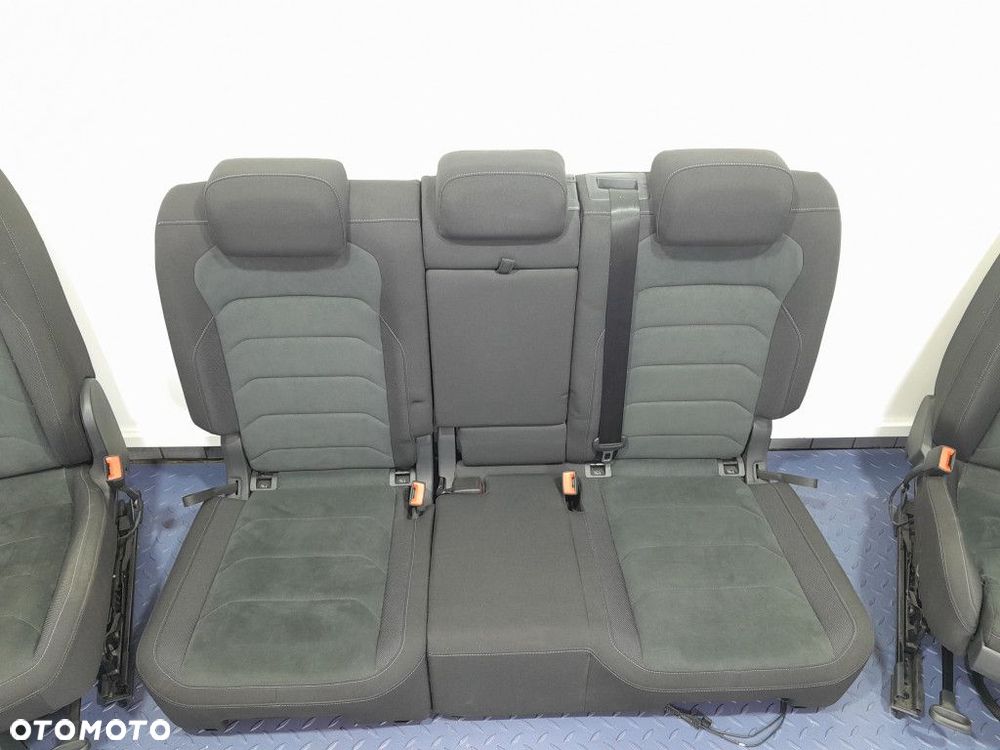 VW TIGUAN II FOTELE KANAPA KOMPLET WNĘTRZE ALCANTARA ERGO ACTIVE - 3