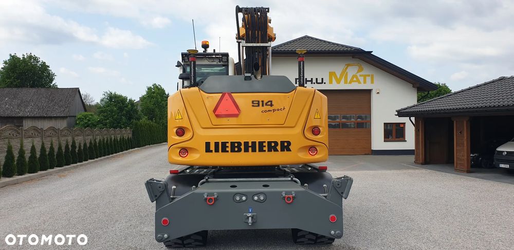 Liebherr 914 COMPACT/ rototilt /szczypce/ GPS 3D Leica/ sprowadzony - 4