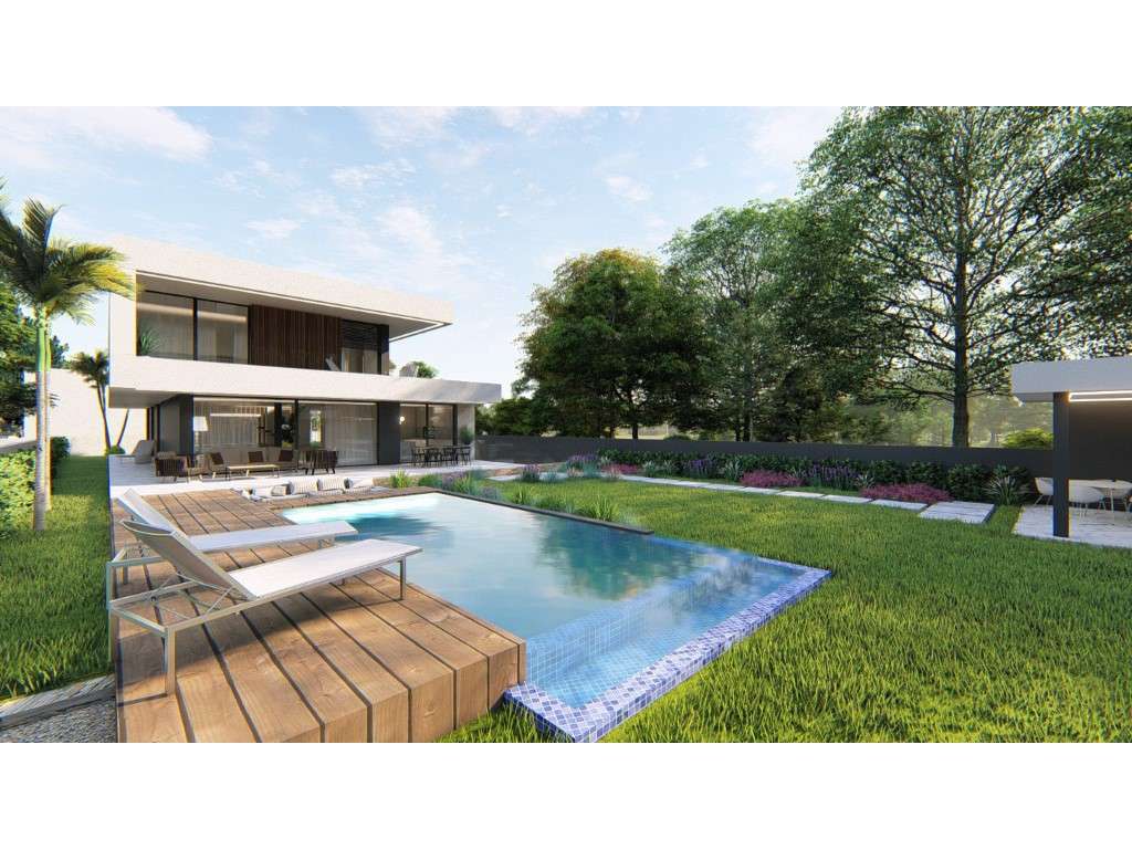 Moradia T6 de luxo com 465m2 com piscina e terreno com 828m2 - Grande imagem: 4/60