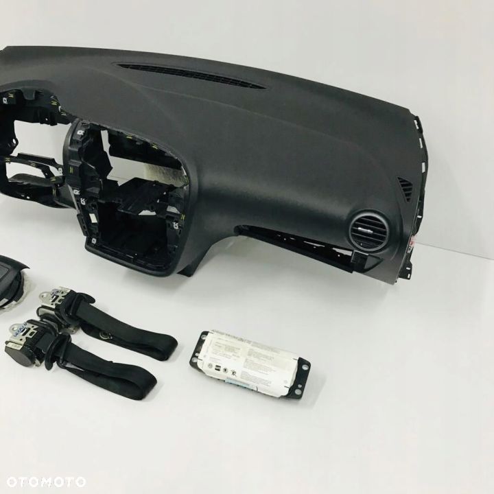 SEAT LEON II LIFT DESKA ROZDZIELCZA KONSOLA KOKPIT PULPIT PODUSZKI AIRBAG AIR BAG PASY KIT SET - 3