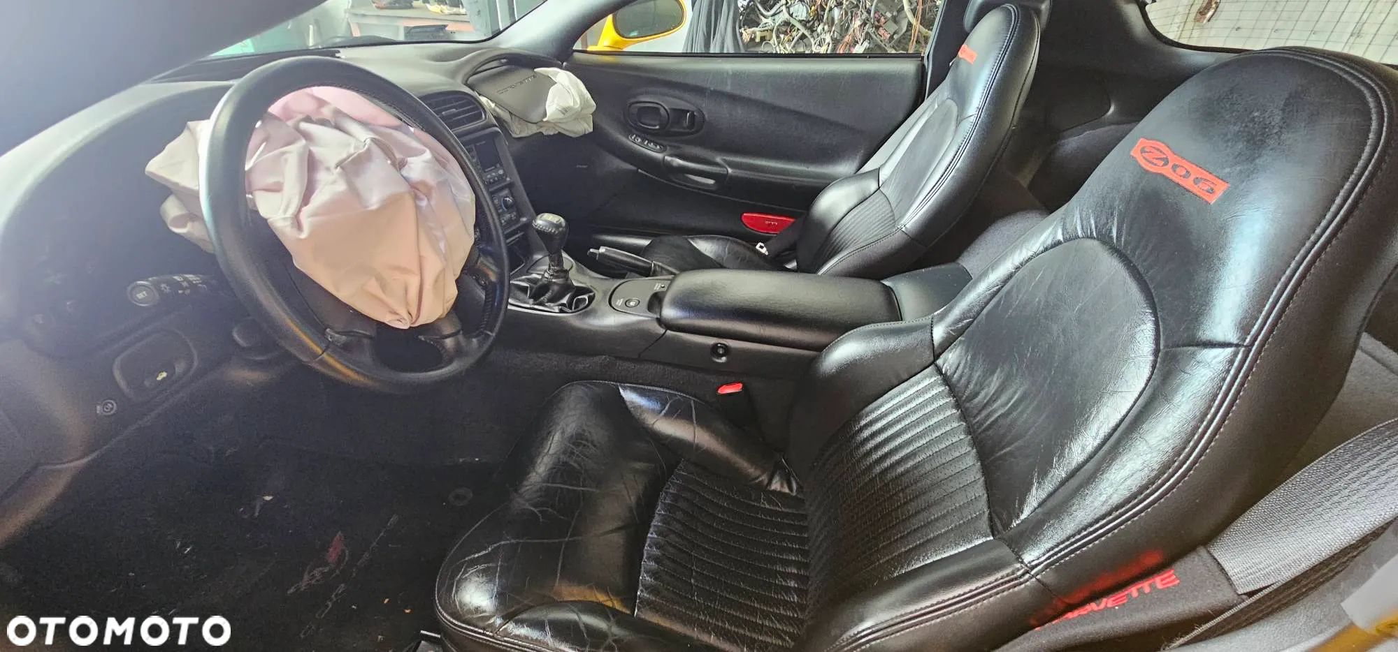 Fotele kierowcy pasażera komplet Chevrolet Corvette C5 Coupe 2003r. Z06 Benzyna 5,7 B - 1