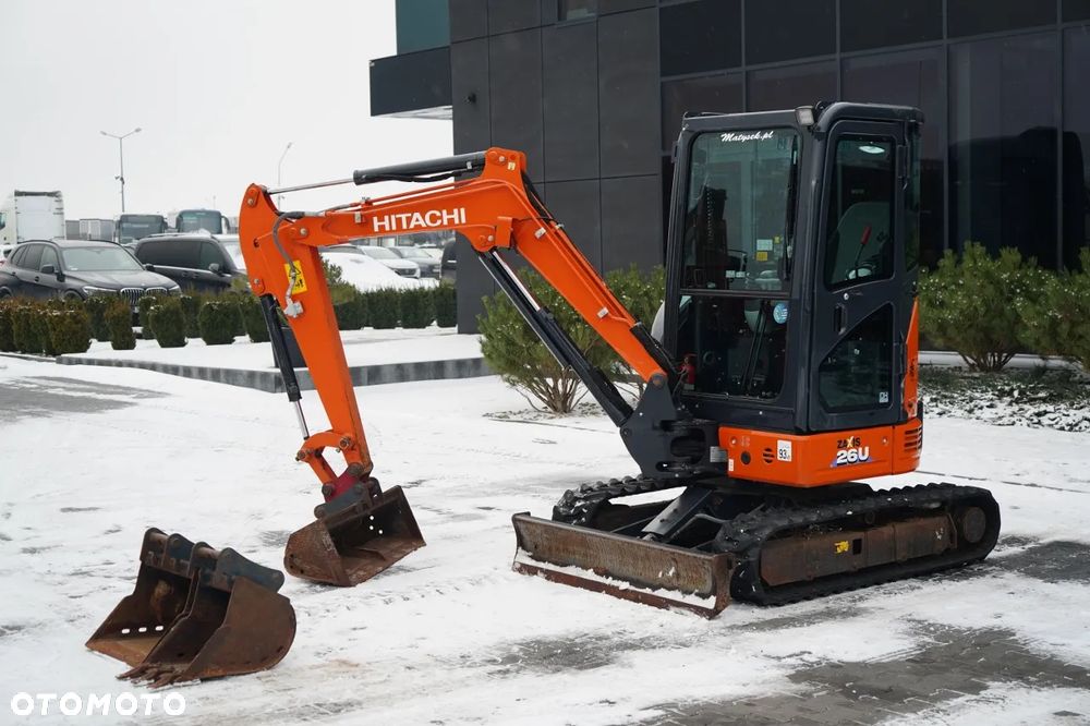 Hitachi ZX26U-6 CR / MINIKOPARKA / 2022 ROK / 1800 MTH / KOMPLET ŁYŻEK - 2