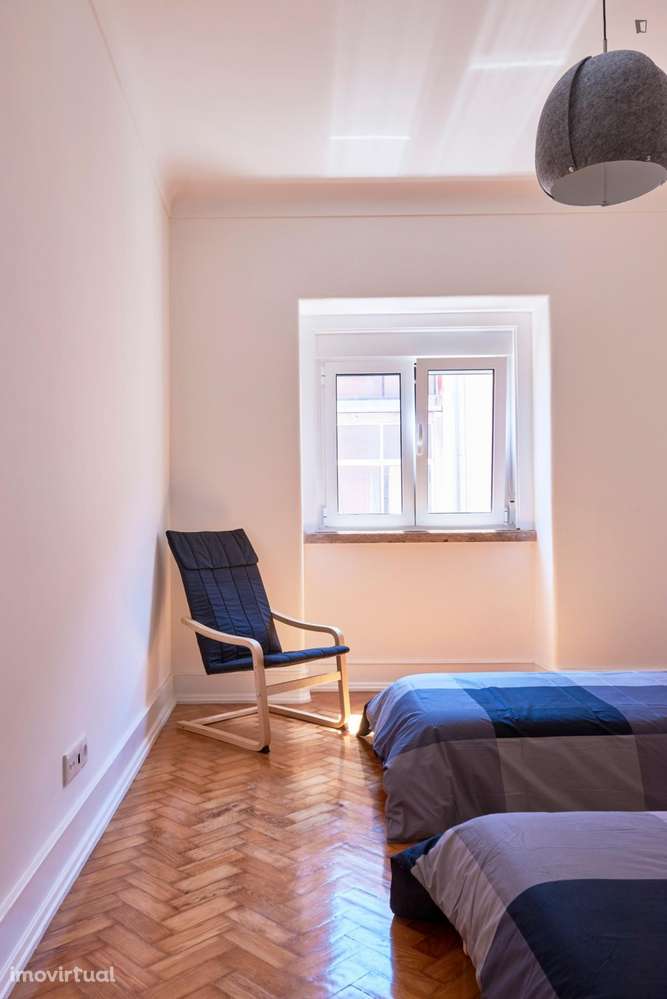 Quarto - localizado em Entrecampos Lisbon - Grande imagem: 5/26
