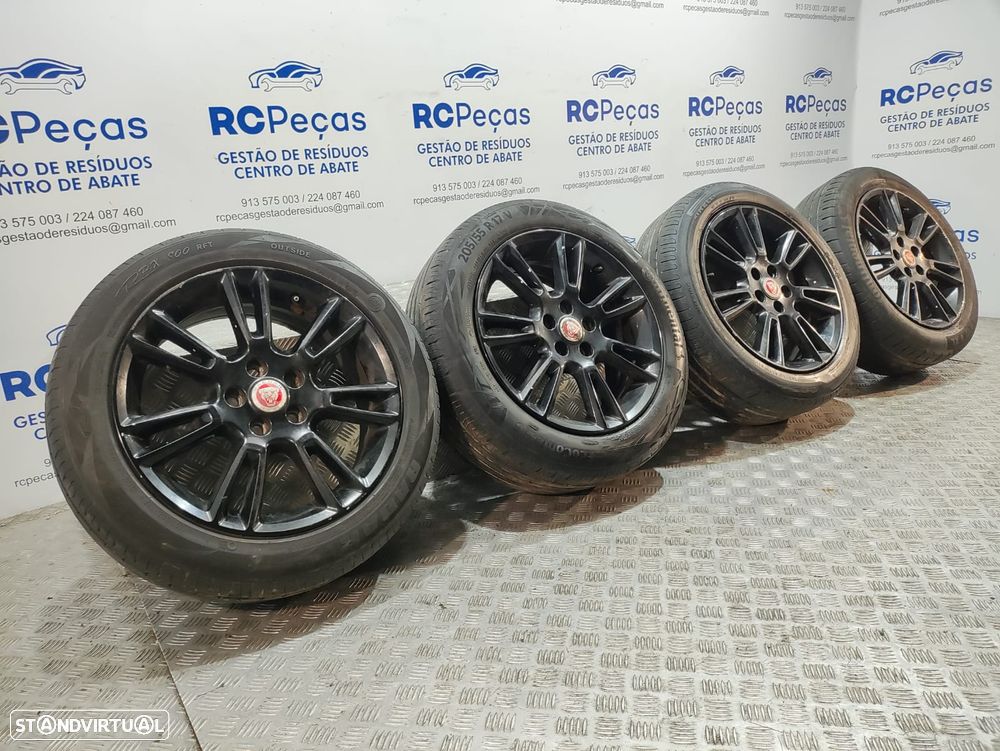 Conjunto Jantes 17 Crux 7 Spoke Jaguar XE X760 7J ET48,5 5x108 - 3