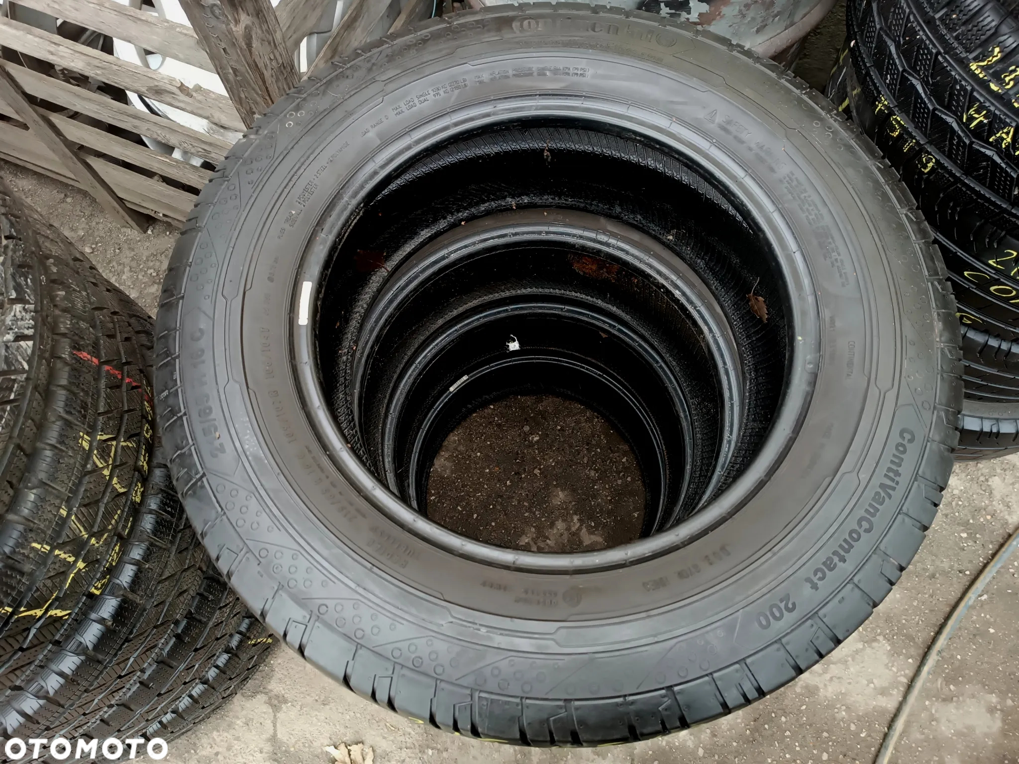 215/65R16C Opony Letnie Lato CONTINENTAL ContiVanContact 200 100 5,5mm Legnica ALU-RAD 215/65 - 5