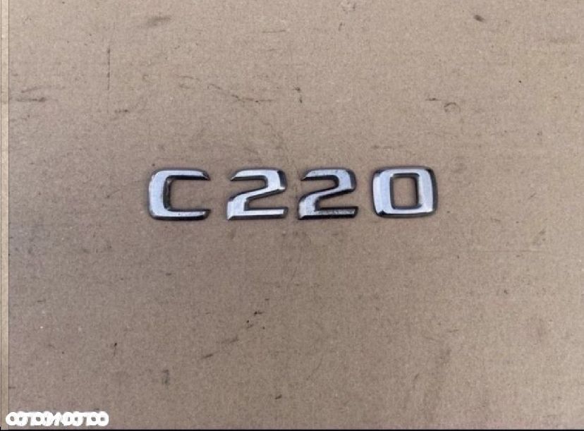 Emblemat napis znaczek Mercedes c w203 CL sportcoupe - 2