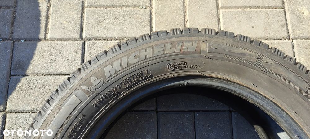 OPONY ZIMOWE 215/60R17C MICHELIN AGIUS ALPIN (4721) ZIMA 5 mm KOMPLET 4 SZTUKI - 3