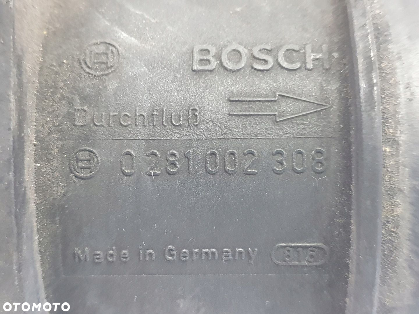 Fiat Stilo 1.9 JTD PRZEPŁYWOMIERZ POWIETRZA 0281002308 - 2