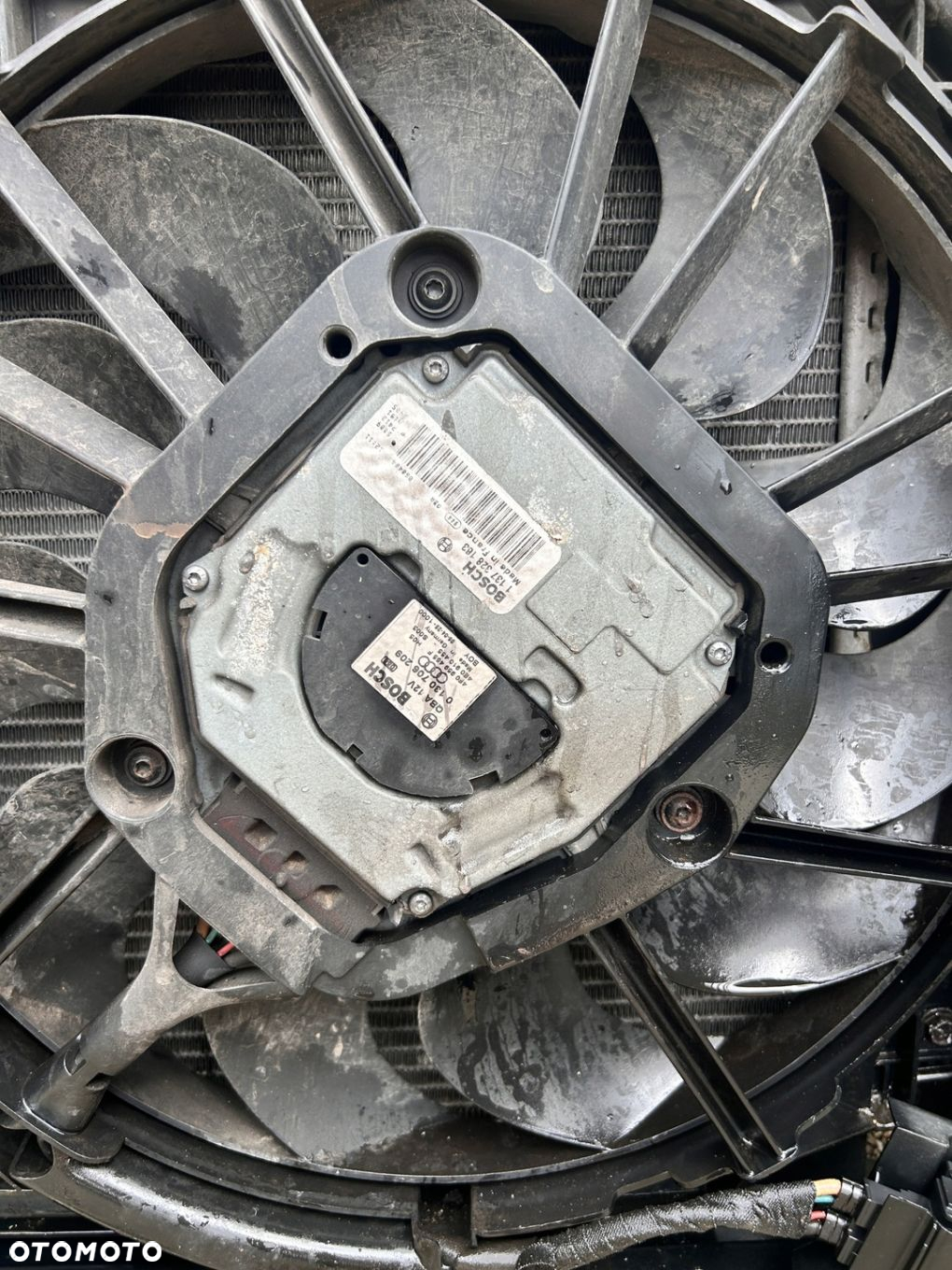 AUDI S6 C6 5.2 V10 PAS PRZEDNI CHŁODNICE WENTYLATORY - 4