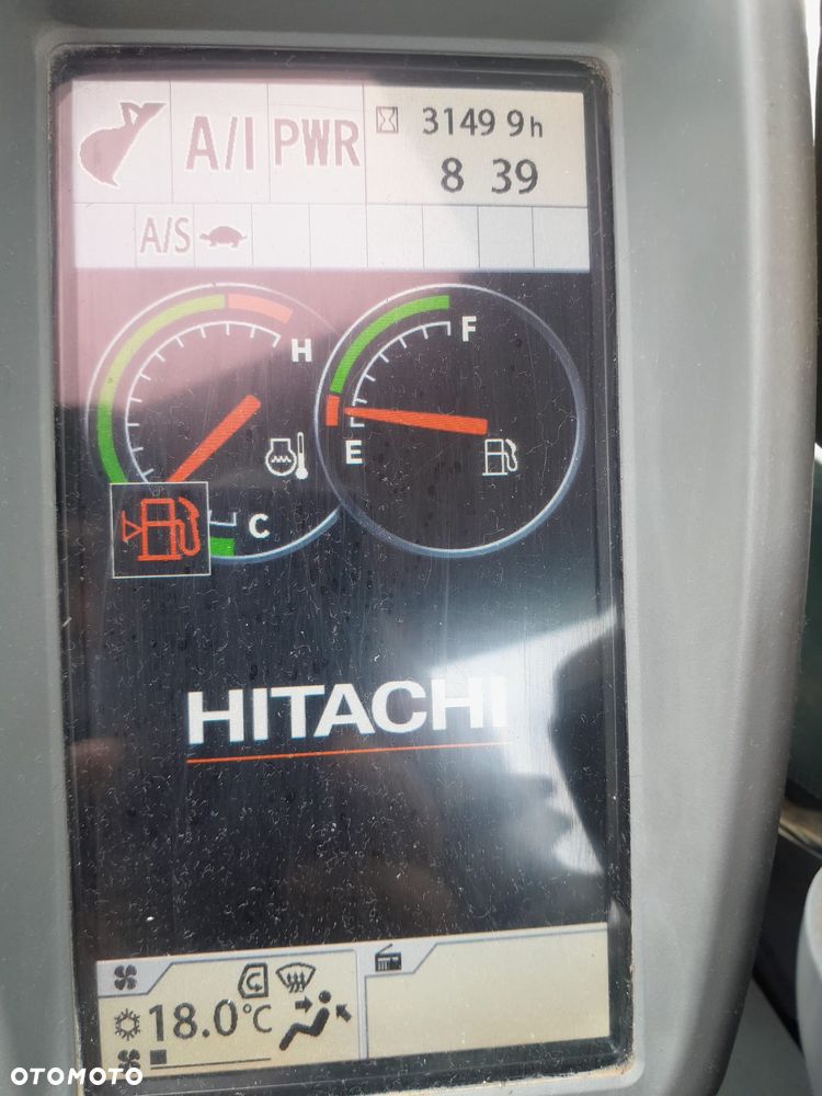 Hitachi ZX85USB-5A, 3149mtg, 2018r. szybkozłącze i 3 łyżki, BEZ DPF - 15
