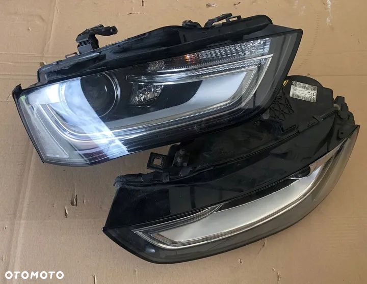 Audi A4 B8 8K Lift reflektory lampy przód bi xenon skrętne - 1