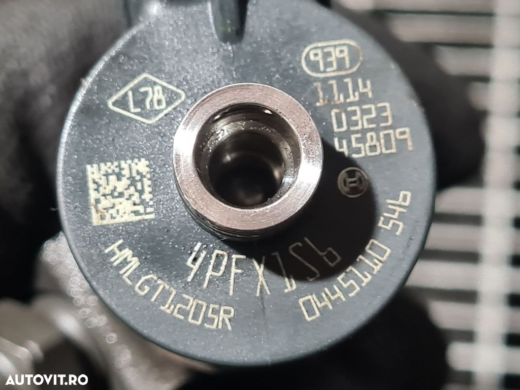 Injector Nissan X - Trail T32 1.6 D 2014 - 2017 130CP R9M Euro5 (1248) 0445110546 - 4