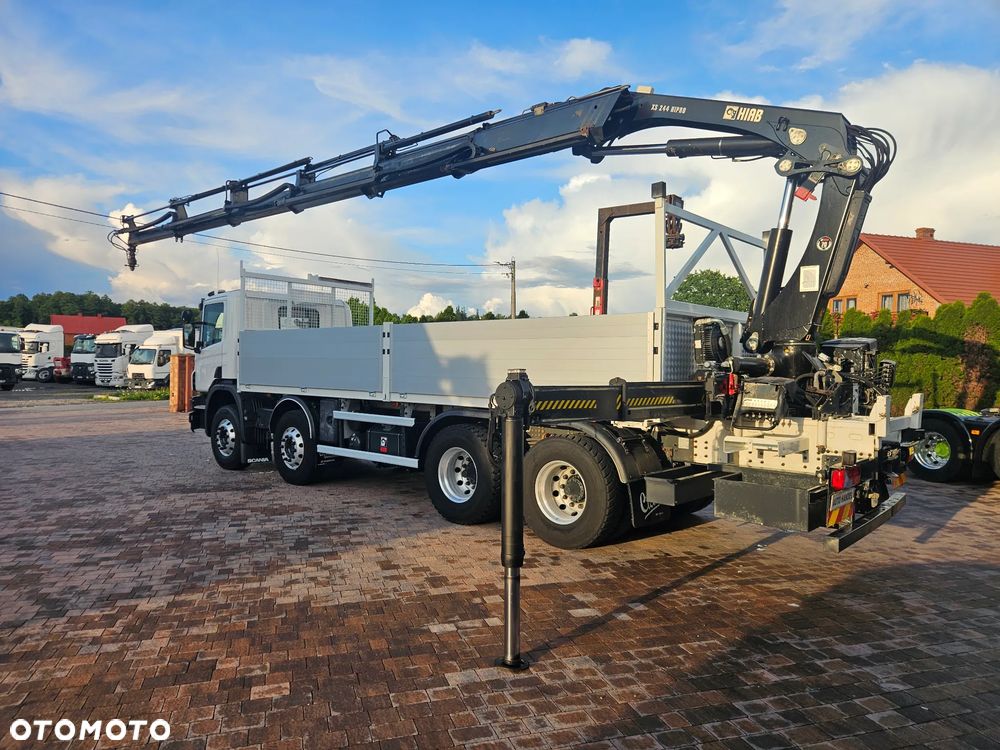 Scania 450*8x4*HIAB XS 244 HIPRO*PILOT*7m PAKA*KLIMA*IMPORT FRANCJA* - 10