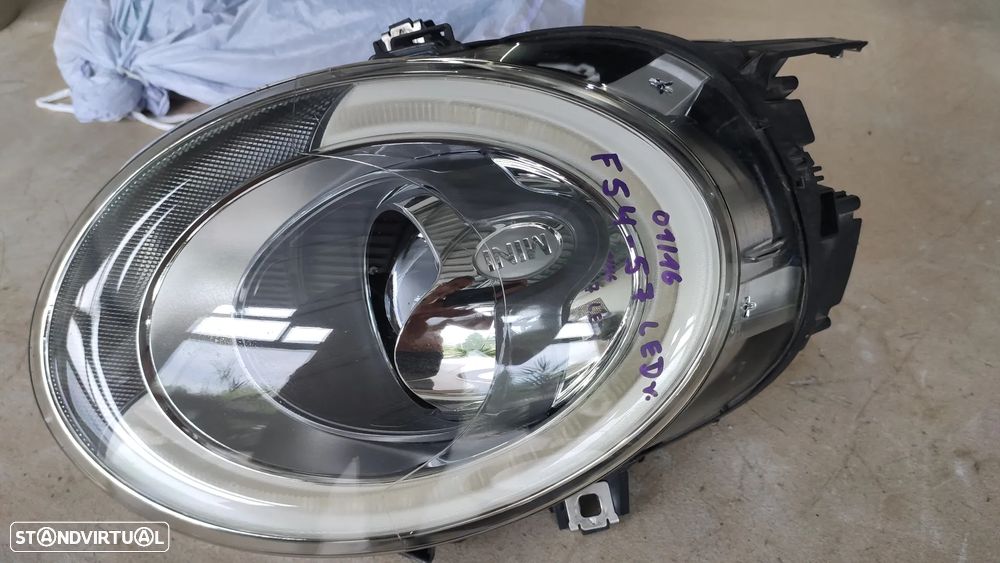 Farol direito full Led Mini F56 F55 F54 - 5