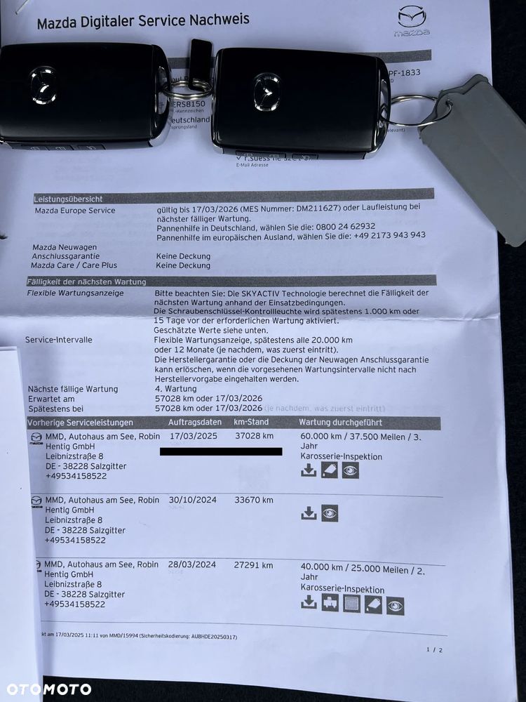 Mazda CX-30 e-SKYACTIV-X 2.0 M HYBRID HOMURA - 39