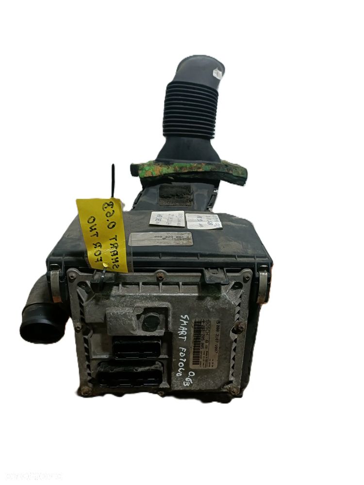 SMART I FORTWO CABRIO 98-07 2001 r. 0,6 B sterownik komputer silnika 0261205005 + obudowa filtra powietrza 0003581 * - 1