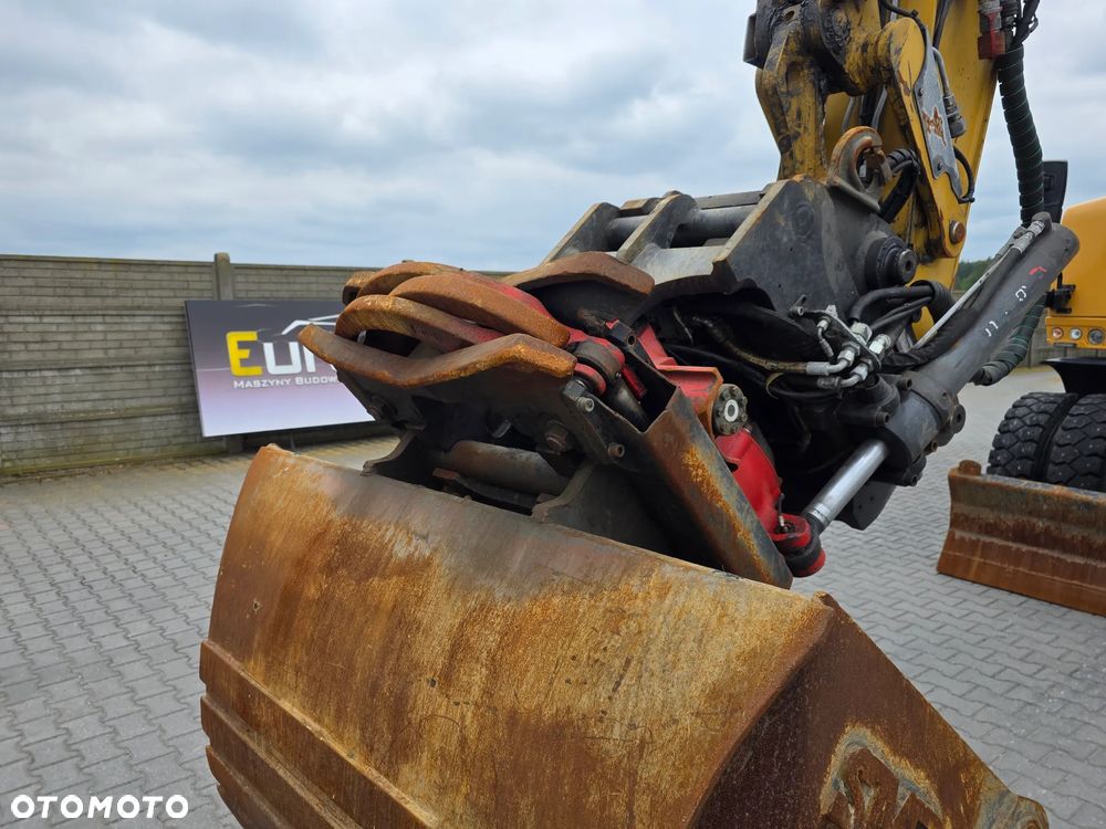 Caterpillar M318F, 2018 ROK, PODPORY + PŁUG, ROTOTILT - 15