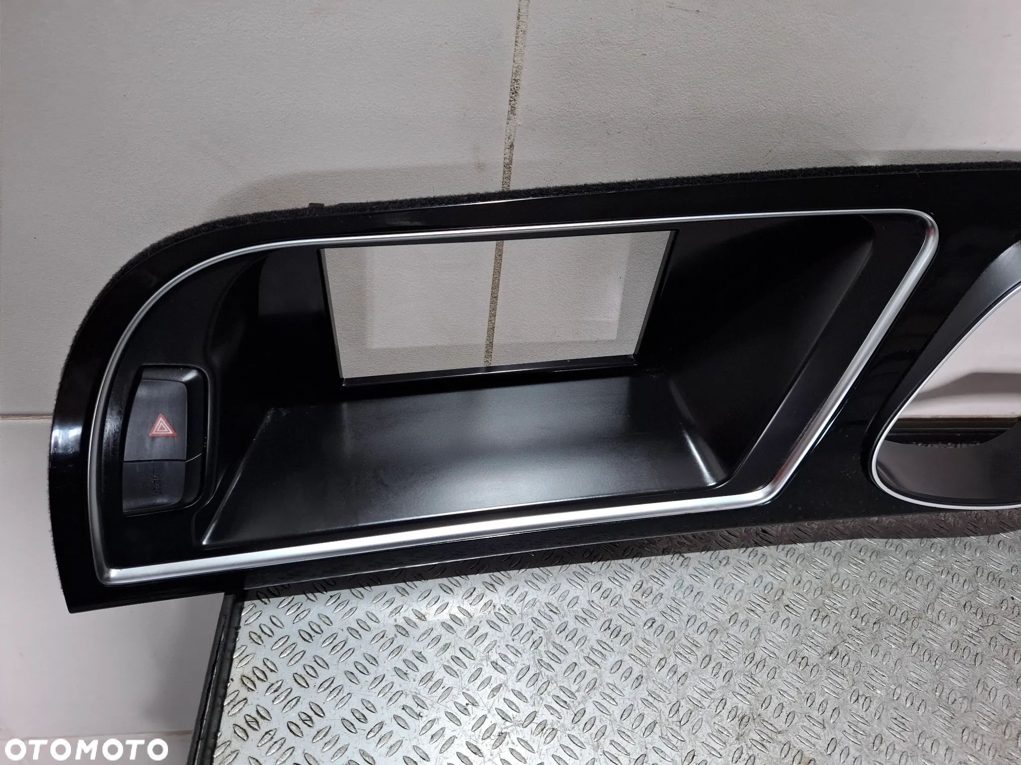 Dekor piano black zegarów Audi A4 B8 lift 2013 anglik - 2