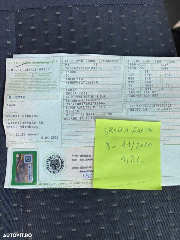 Skoda Fabia 1.2 HTP - 9