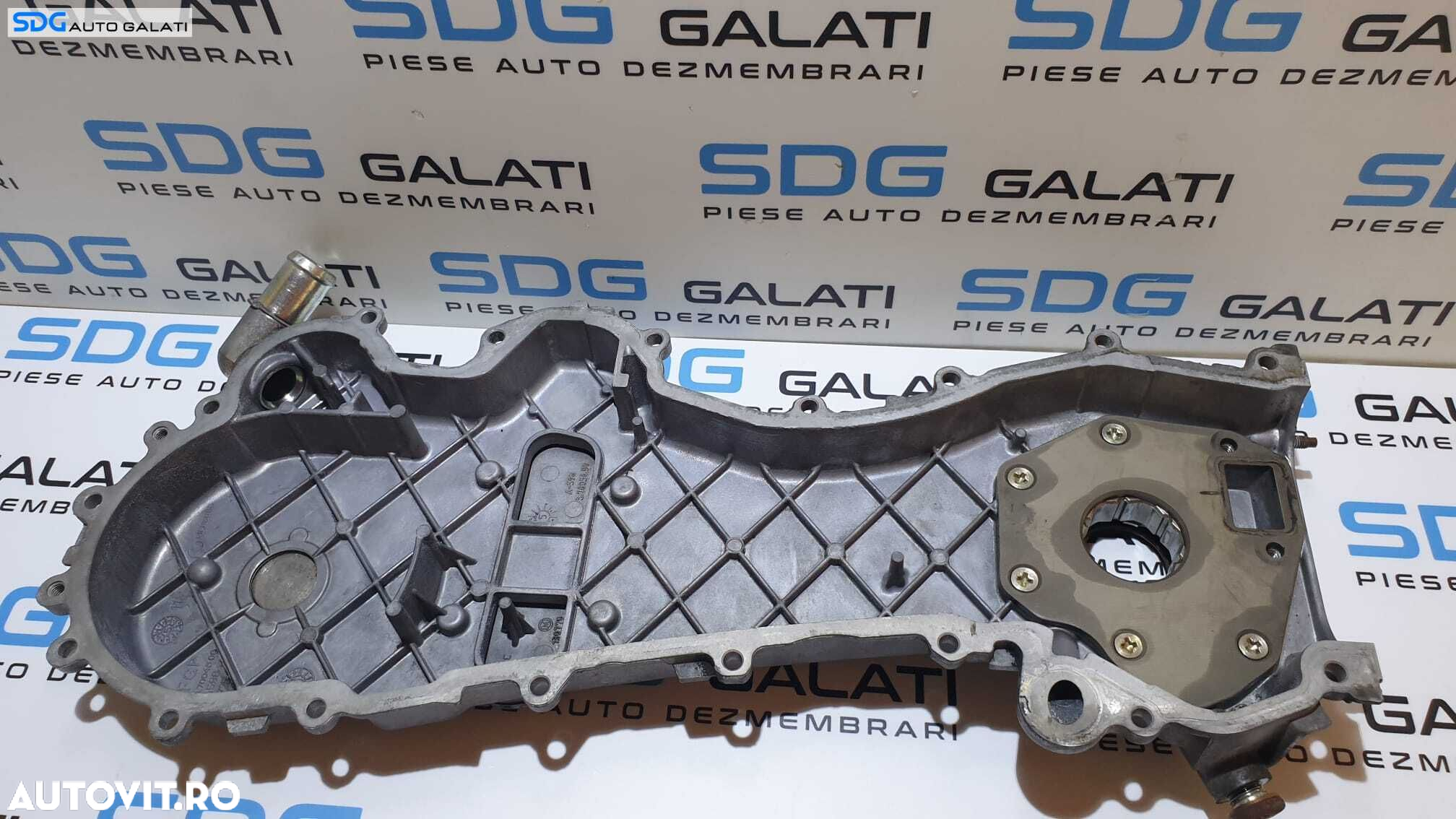 Capac Distributie Motor cu Pompa Ulei Fiat Doblo 1.3 JTD MultiJet 2001 - 2009 Cod 37004600 - 2