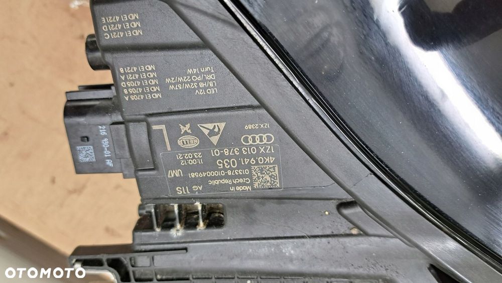 REFLEKTOR LAMPA FULL LED AUDI A6 S6 4K C8 4K0 2019-2023 OE EU MATRIX - 4