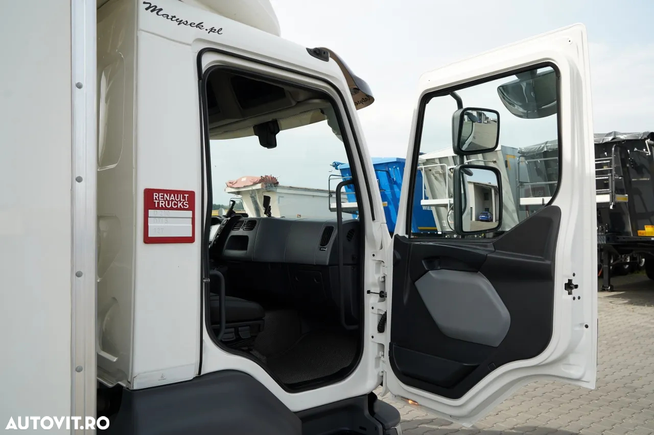 Renault D 210 / 4x2 / CONTAINER / 7.5M / DHOLLANDIA LIFT / EURO 6 - 35