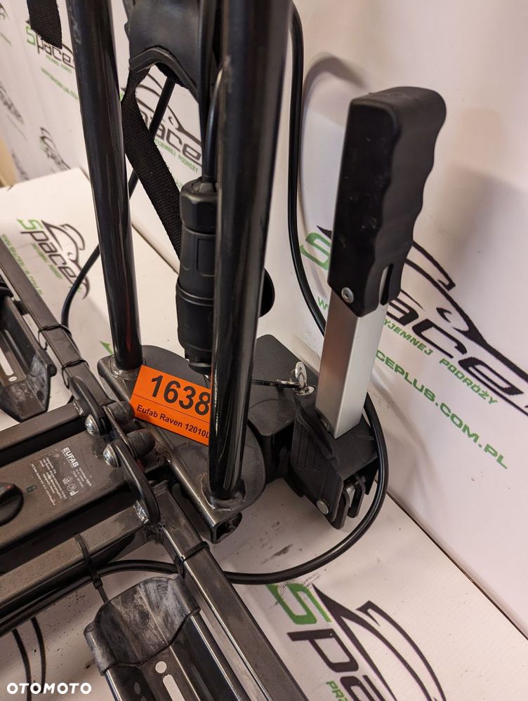Uchwyt bagażnik rowerowy na hak na 2 rowery Eufab Raven 12010LAS - 9