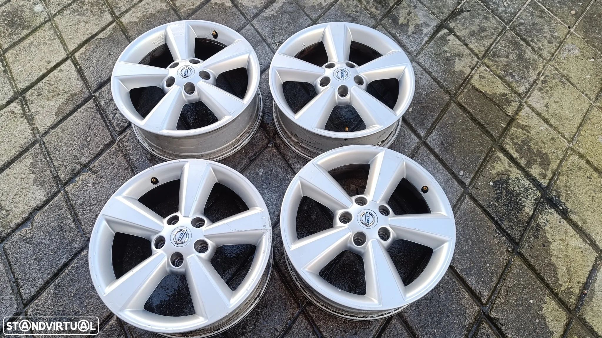4 jantes 17 Nissan qashqai / Renault furacão 5x114.3 - 1