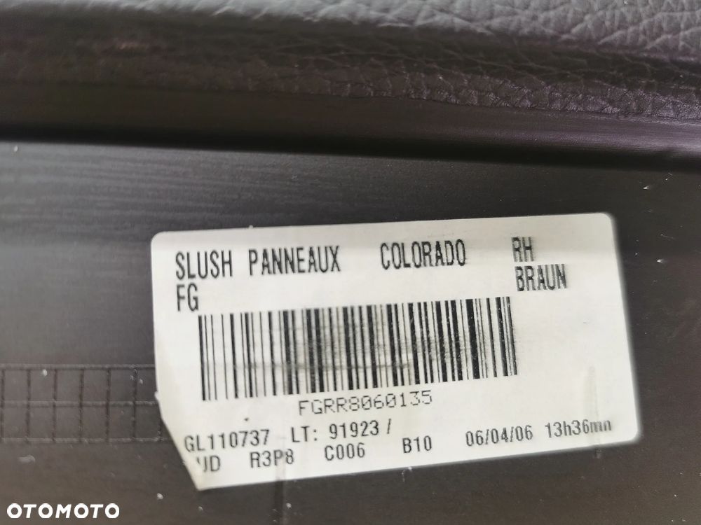 VW TOUAREG 7L 03-09R TAPICERKA BOCZEK DRZWI PRZOD PRAWY PASAZERA KREMOWY BEZOWY BANANOWY - 6