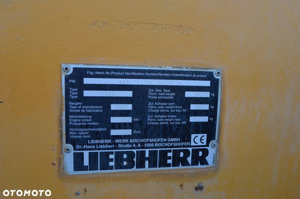 Liebherr L 580 - 18